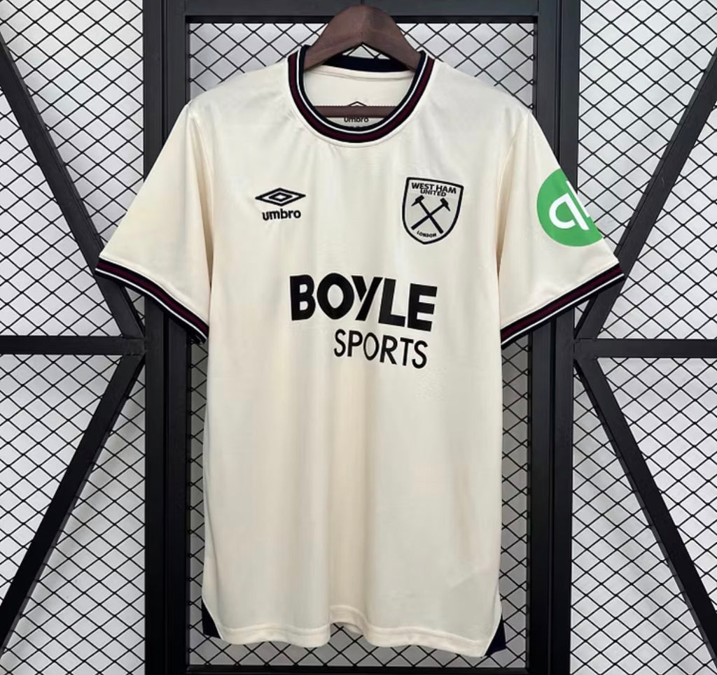2025/2026 West Ham United Away Football Shirt
