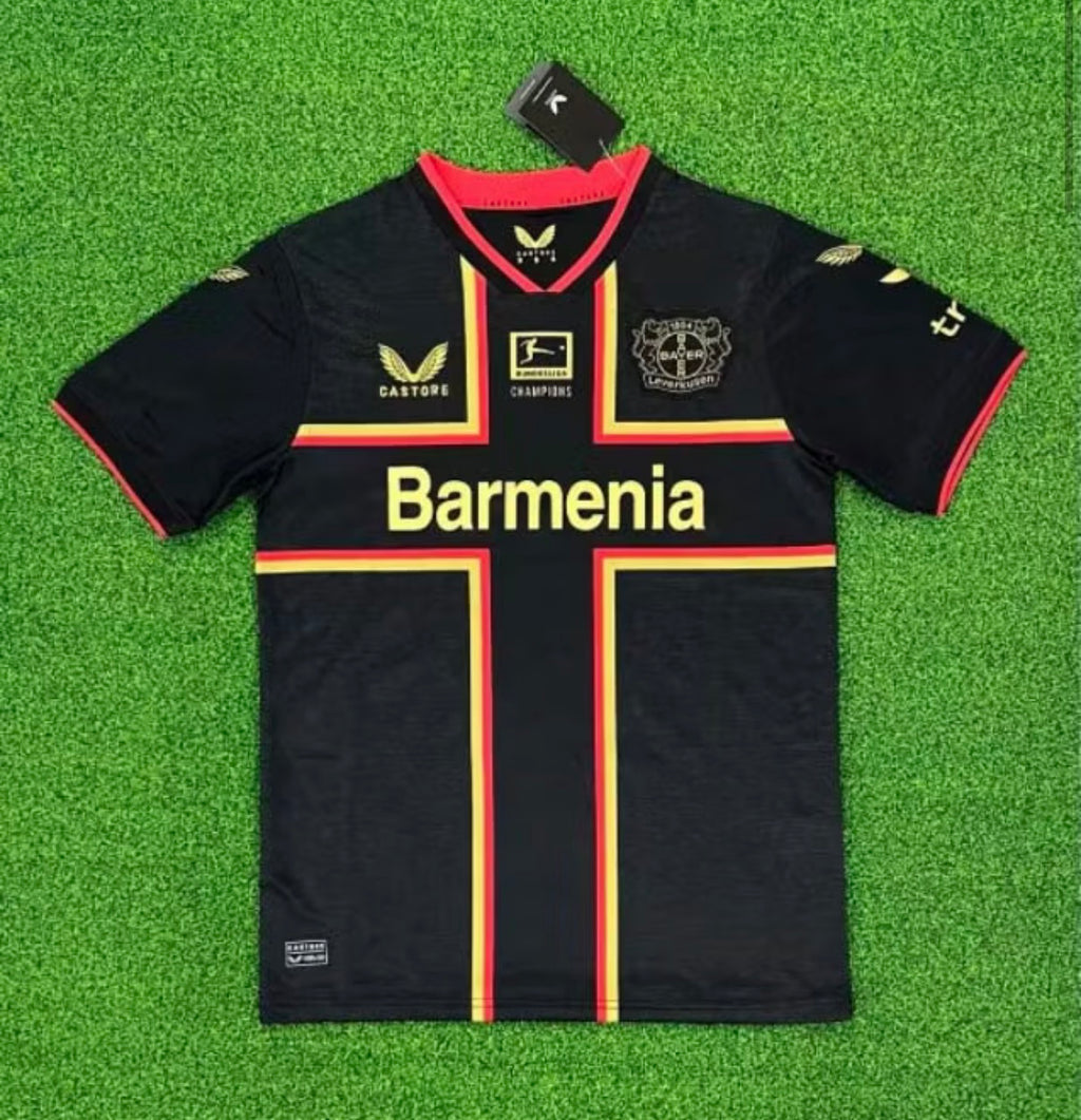 2024/2025 Leverkusen Limited Edition Black Football Jersey