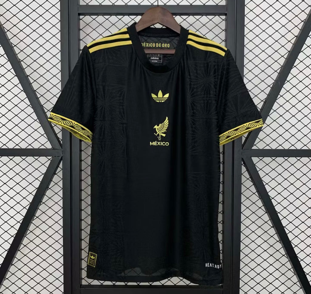 2025 Mexico National Gold Cup Edition Black Football Shirt