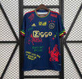 2025/2026 Ajax Graffiti version Navy blue Football Shirt