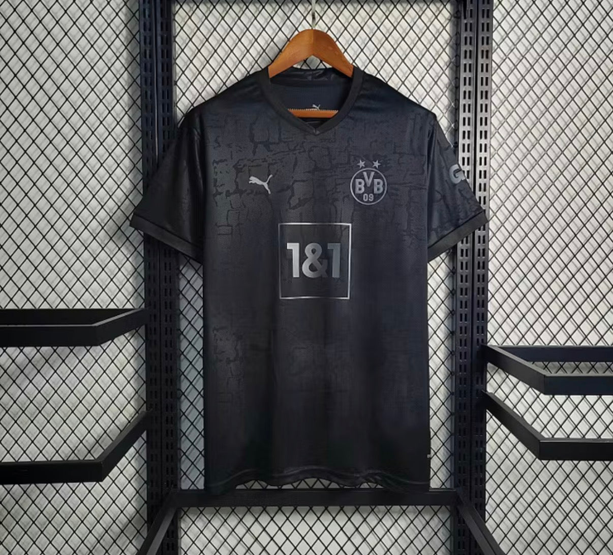 2023 Dortmund Blackout Special Edition Football Shirt