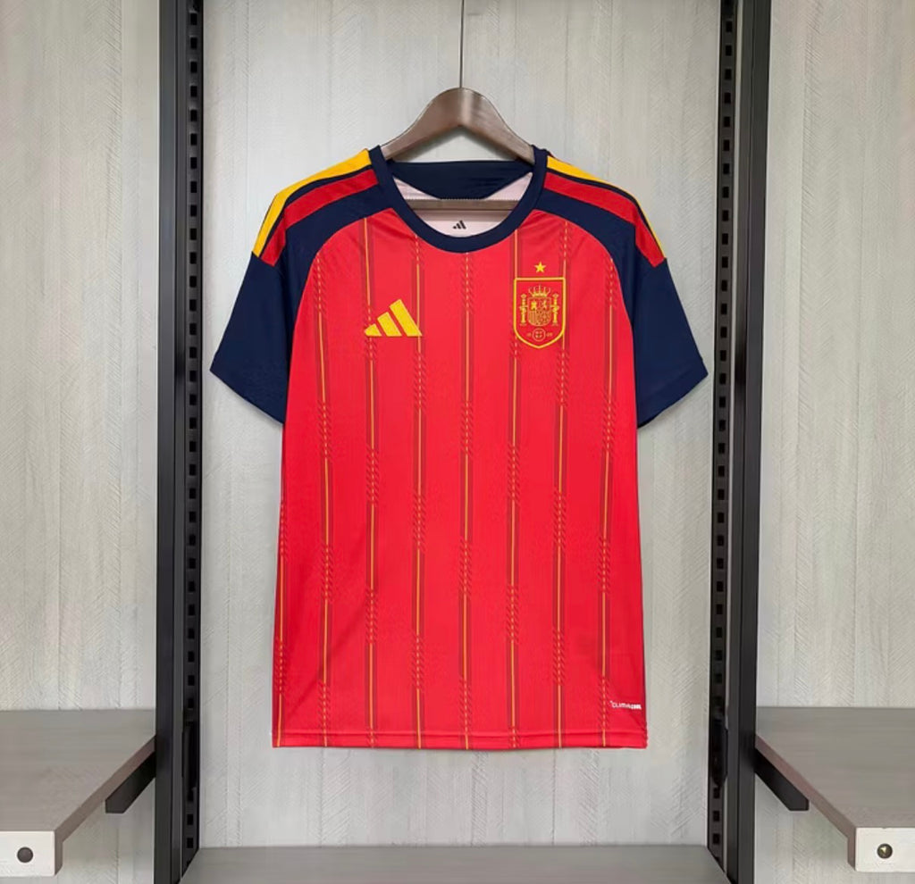 2026 Spain Home Football Shirt