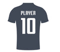 Player name and number