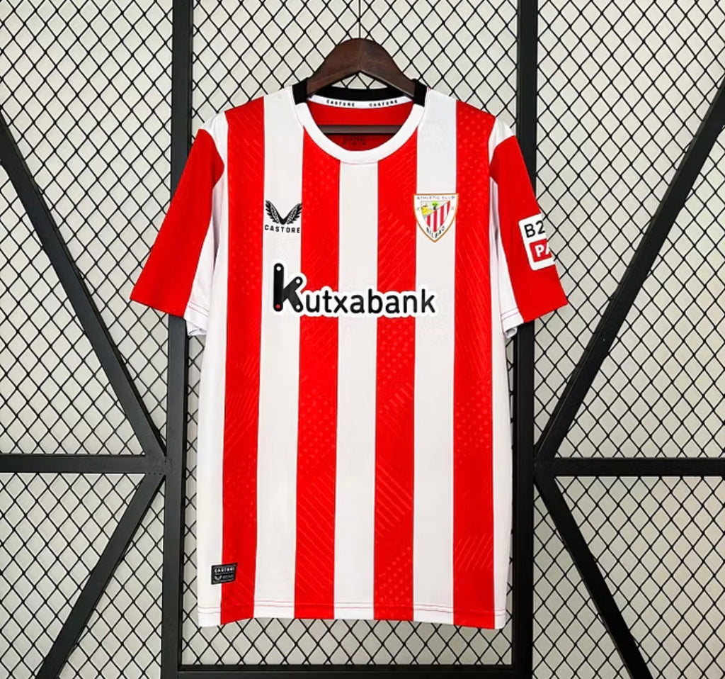 2024/2025 Athletic Bilbao Home Football Shirt