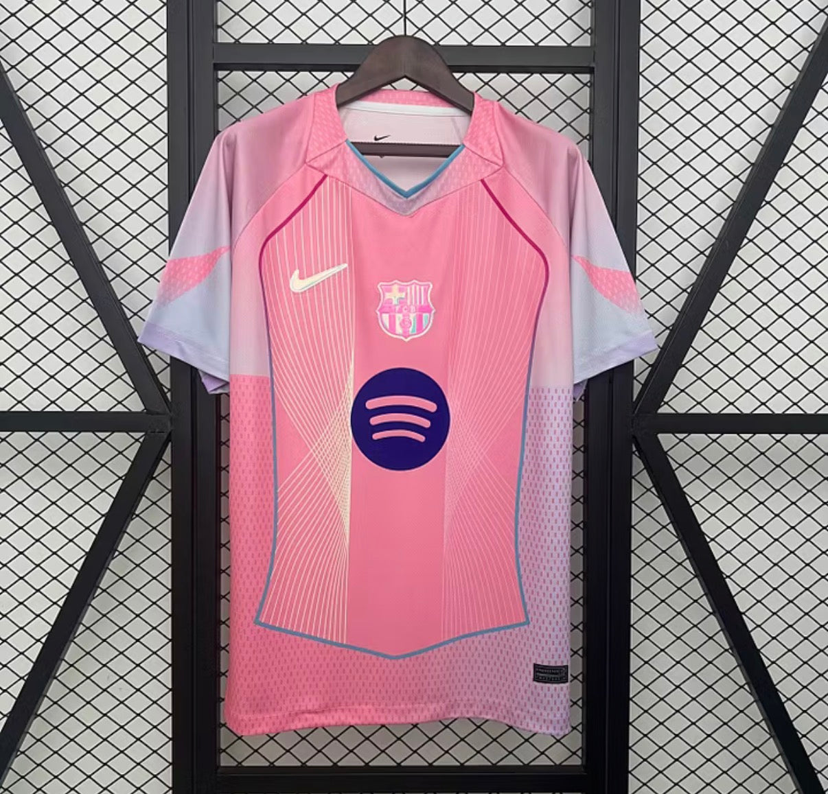 2025/2026 Barcelona Concept Pink Football Shirt 1:1 Thai Quality