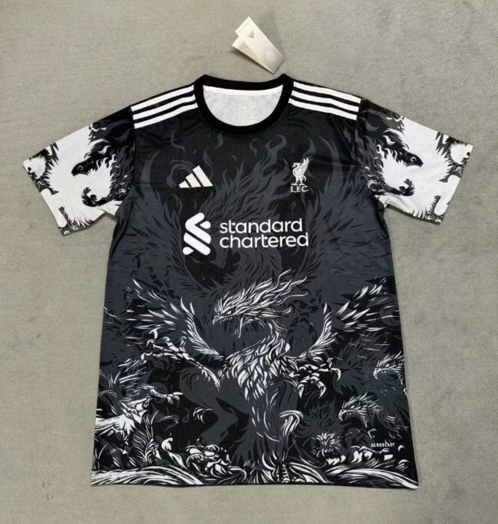 2025/2026 Liverpool Phoenix Special Edition Black Soccer Jersey