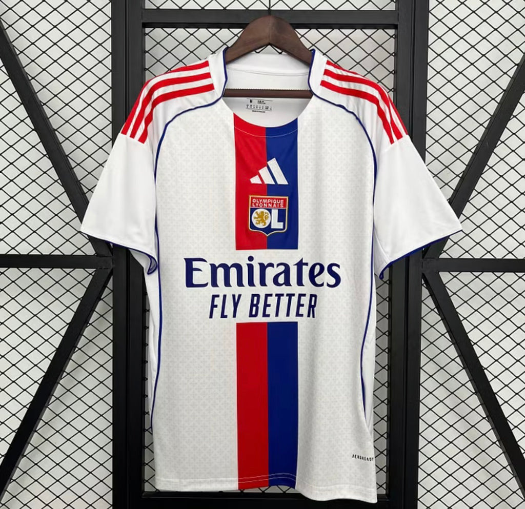 2025/2026 Lyonnais Home Football Shirt 1:1 Thai Quality